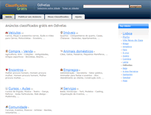 Tablet Screenshot of odivelas-lisboa.classificadosgratis.com.pt