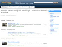 Tablet Screenshot of abelheira-lisboa.classificadosgratis.com.pt